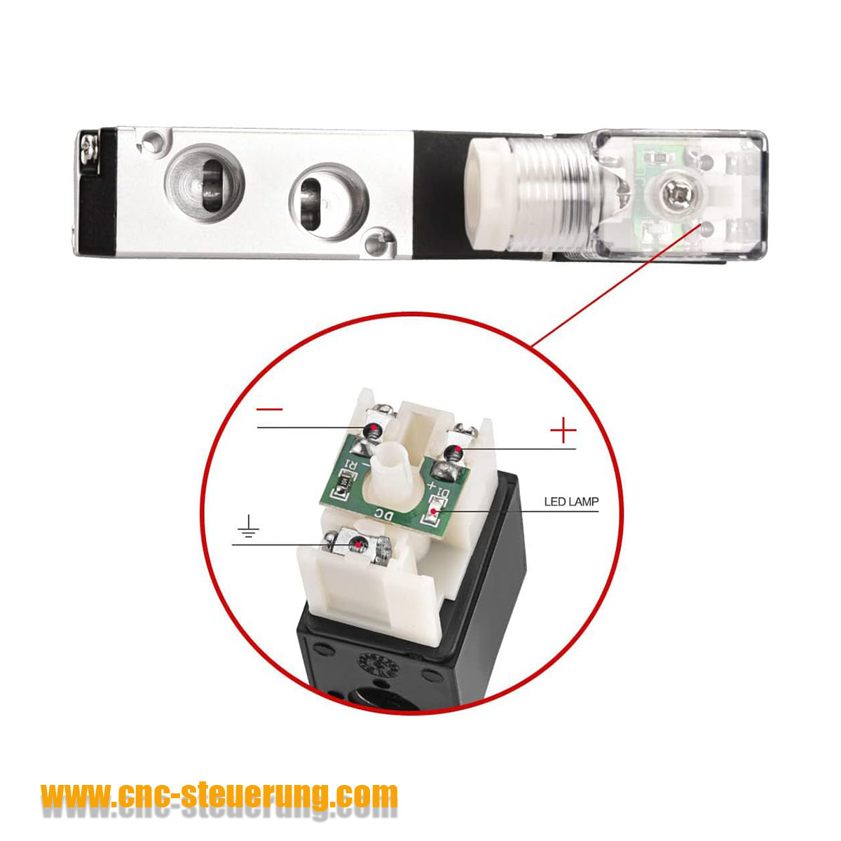 Magnetventilblock -3 fach