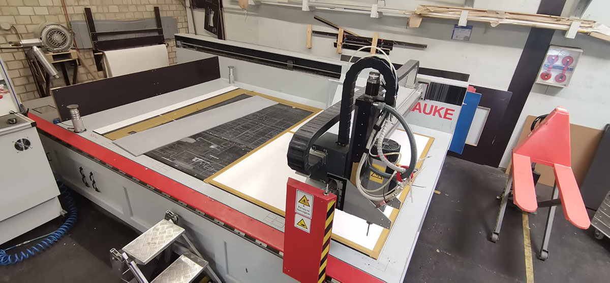 Retrofit für eine Wissner mit 400 Watt Servos
