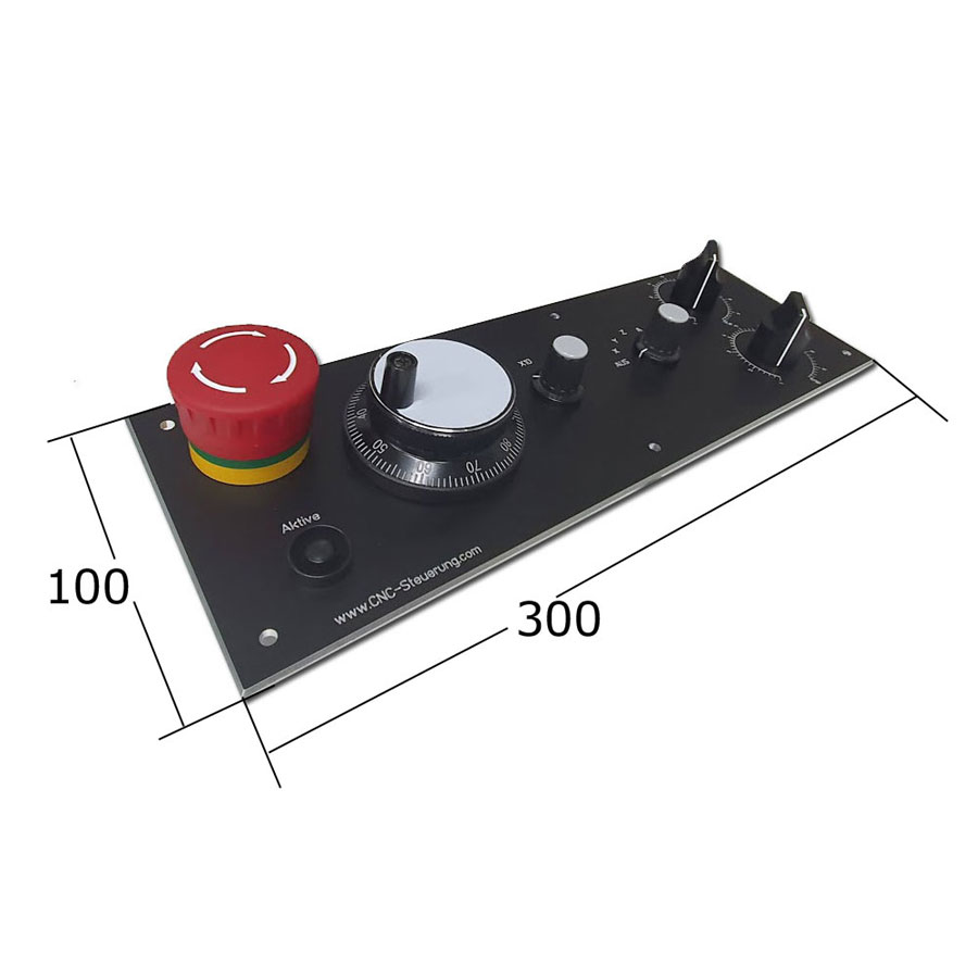 Einbau Handrad 300er Serie mit 2 Potentiometer