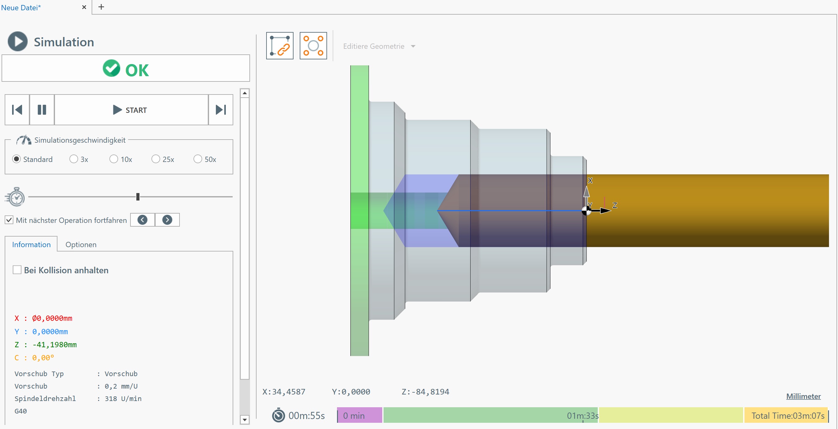 ECAM Drehen und Fräsen V5 Light ECAM Drehen und Fräsen V5 Light