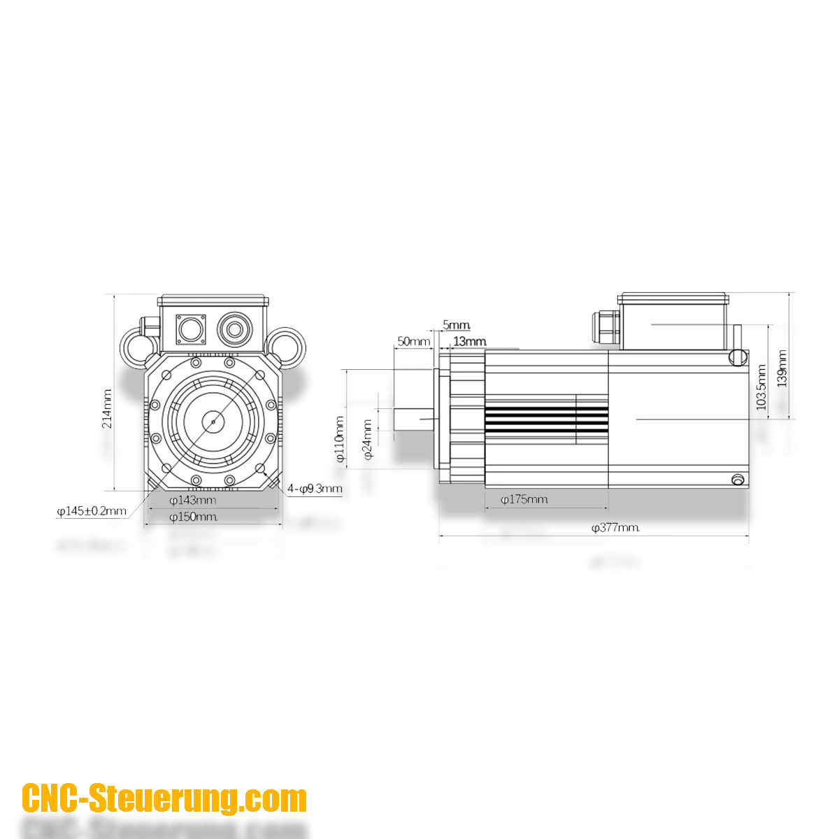 Spindelmotor 12000 U/min