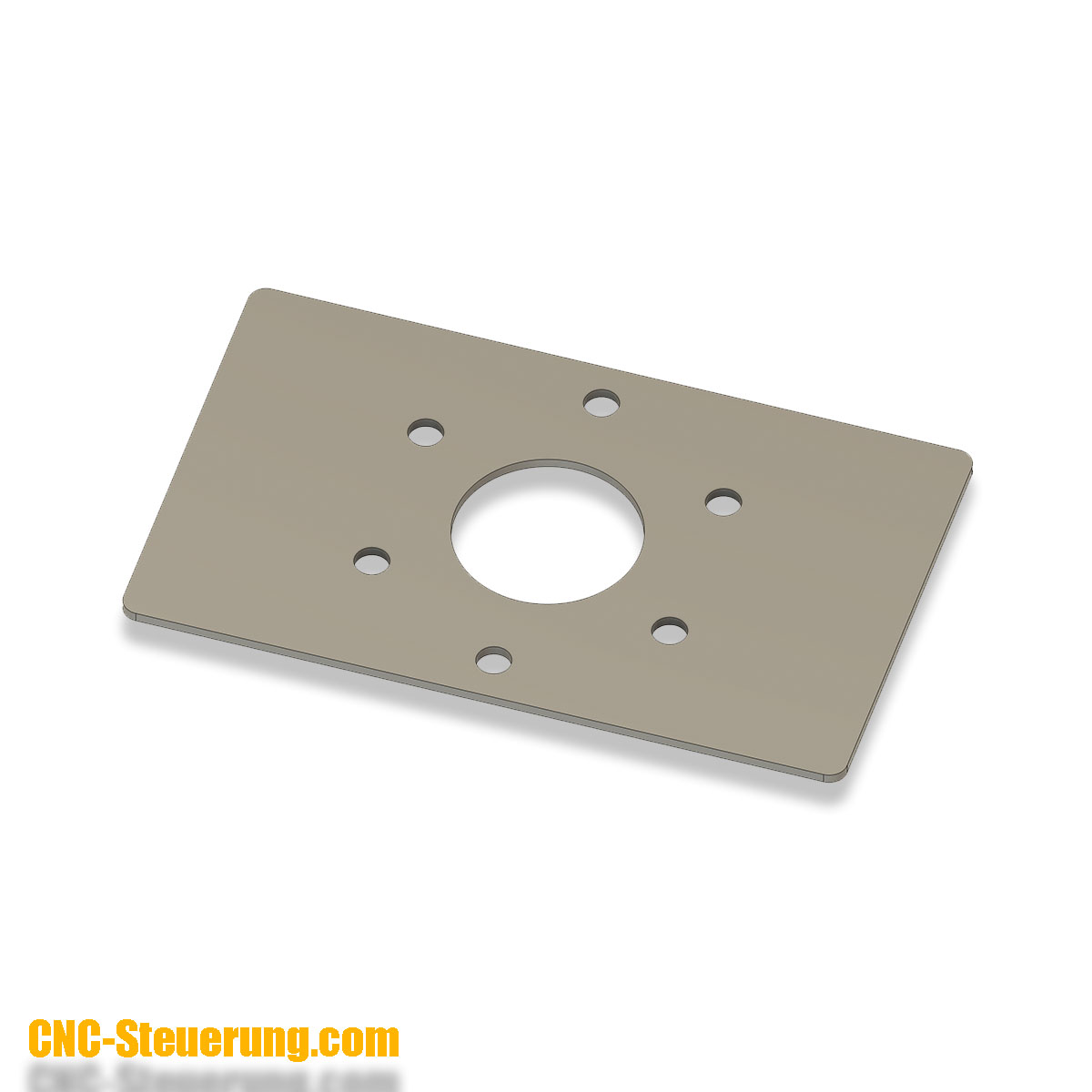 Verstärkungsplatte für eine Deckel FP4