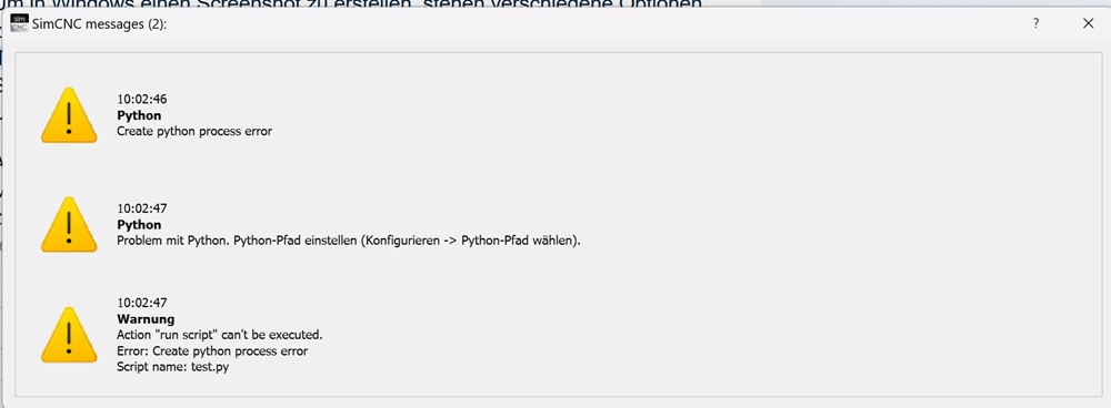 PyAktion Pfad
