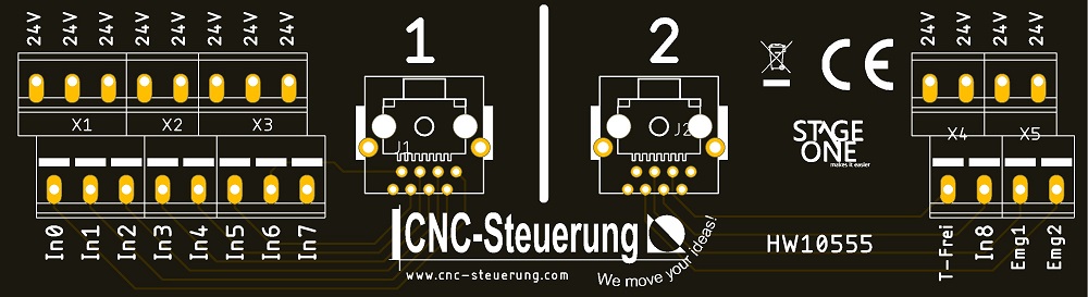 STAGEONE Universaladapter für Bedienfeld