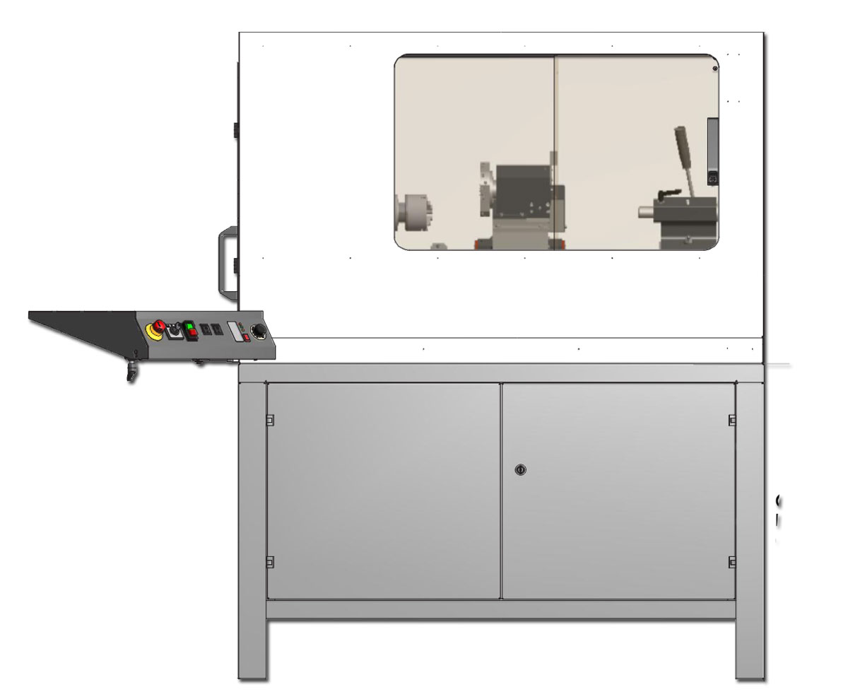 Servosteuerung für eine Drehmaschine Wabeco CC-D6200 hs Profi