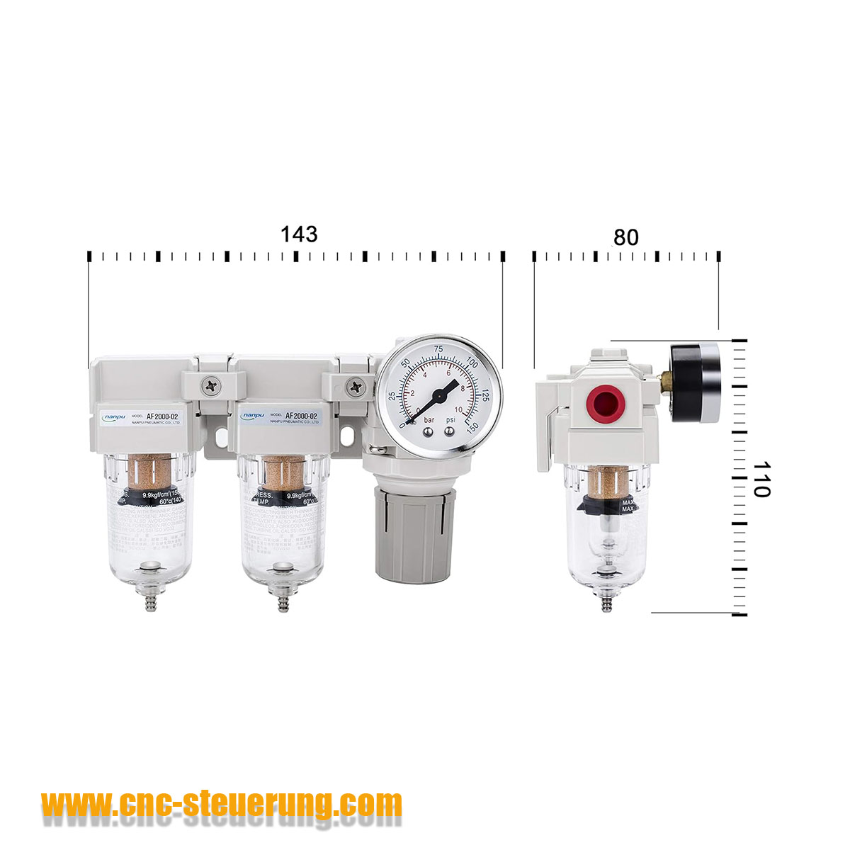 Doppelluftfilteranlage Doppelluftfilteranlage