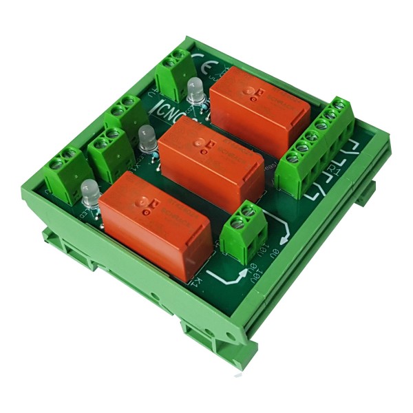 3 fach Relaiskarte 10 Volt Umschalter
