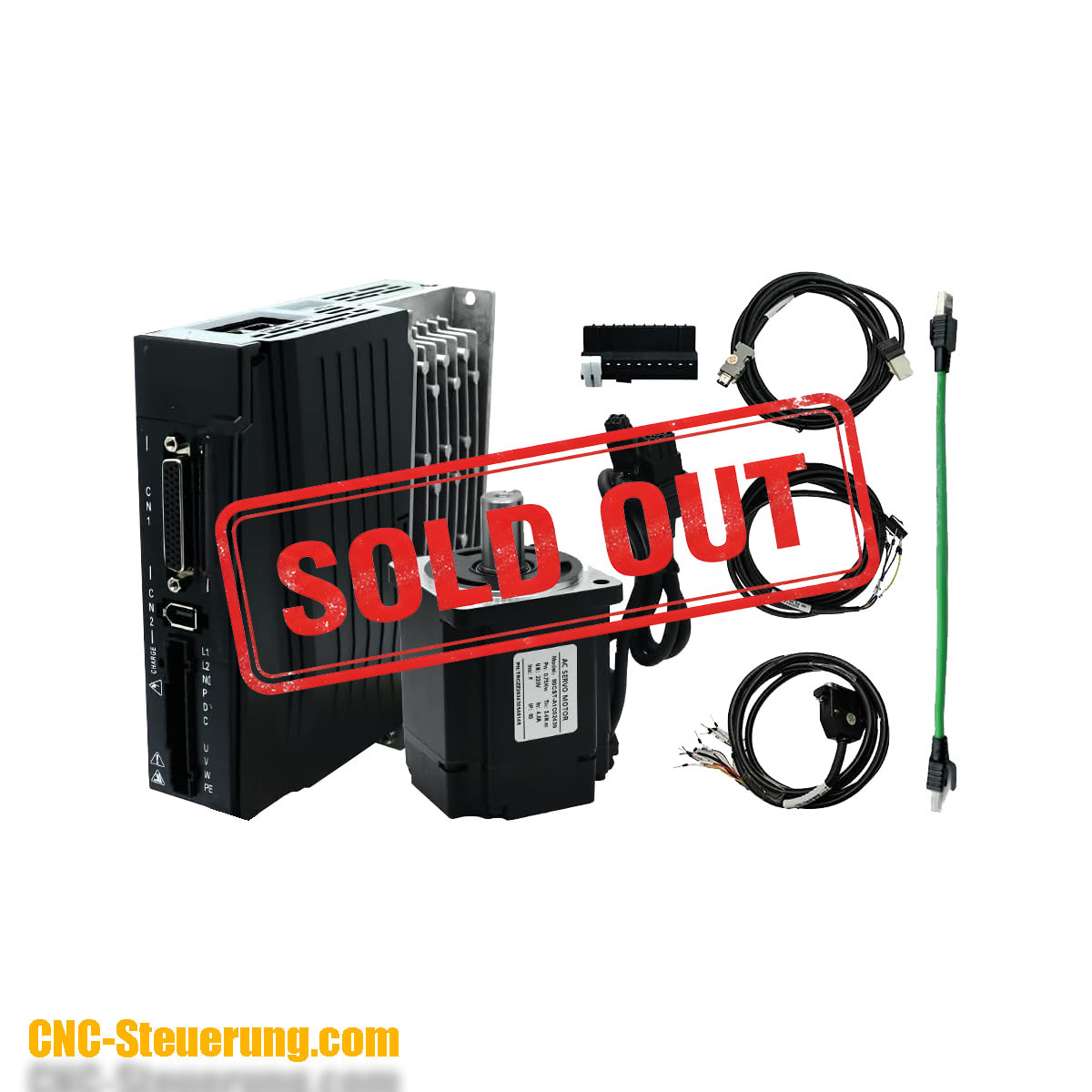 400 Watt mit Bremse Servosystem - Blackline