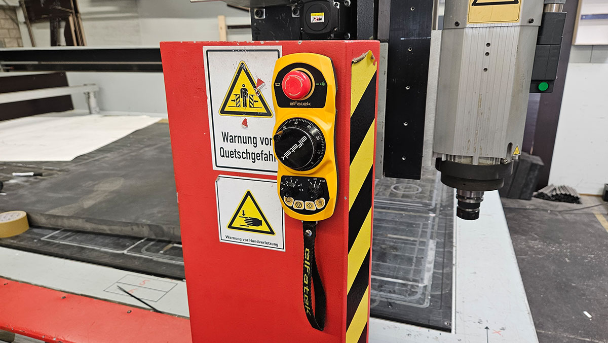 Retrofit für eine Wissner mit 400 Watt Servos