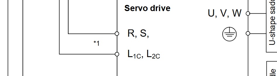 B3 Servo Drives Spannungsversorgung