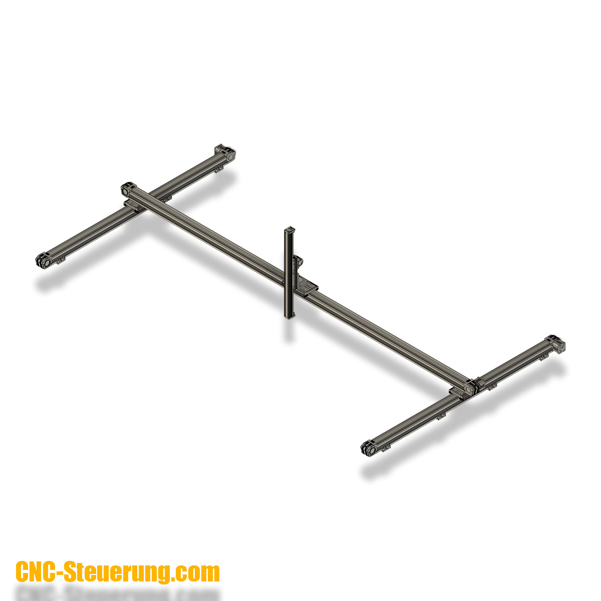 Linearschienensystem mit Riemen für Plasma Maschinen oder dergleichen