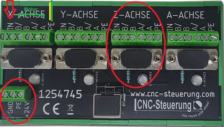 Wabecomaschine bereits mit Schrittmotoren Wabecomaschine bereits mit Schrittmotoren