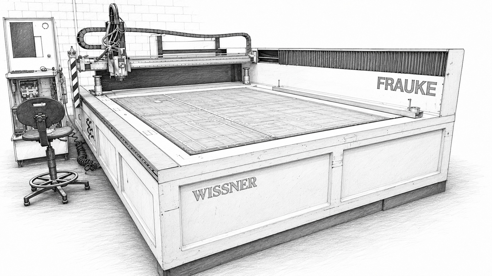 Retrofit für eine Wissner mit 400 Watt Servos