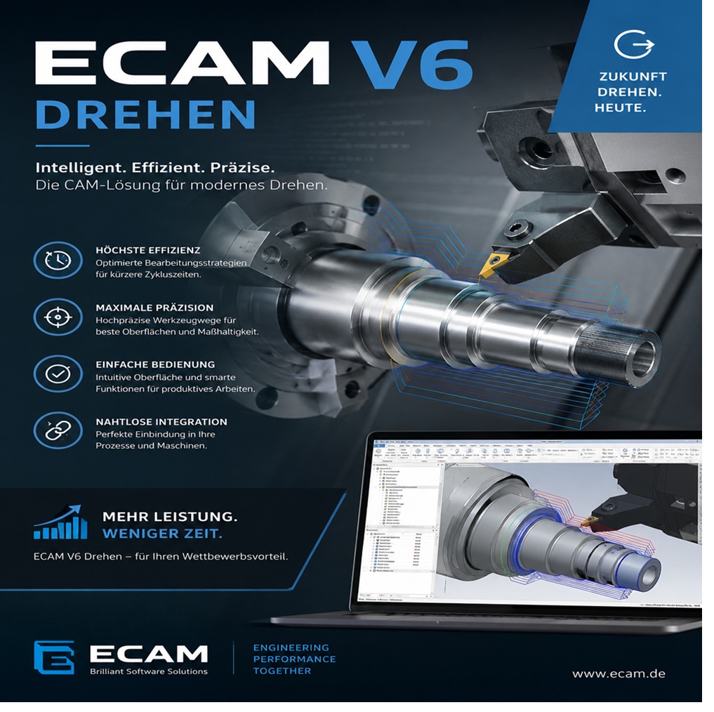 ECAM V6 Drehen Hobby