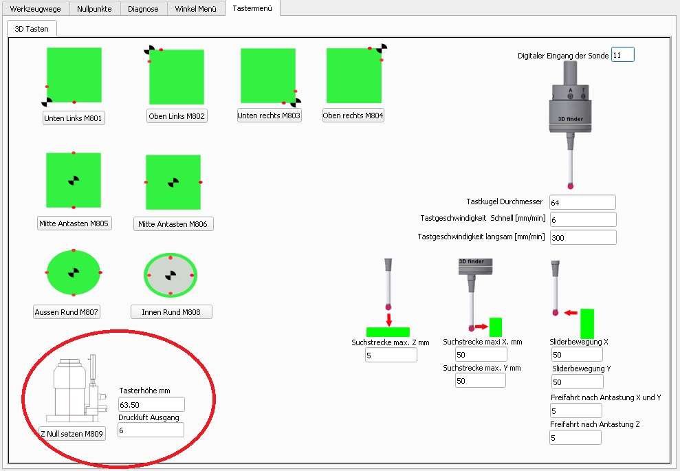 Software Makro zur Werkzeuglängenvermessung Software Makro zur Werkzeuglängenvermessung