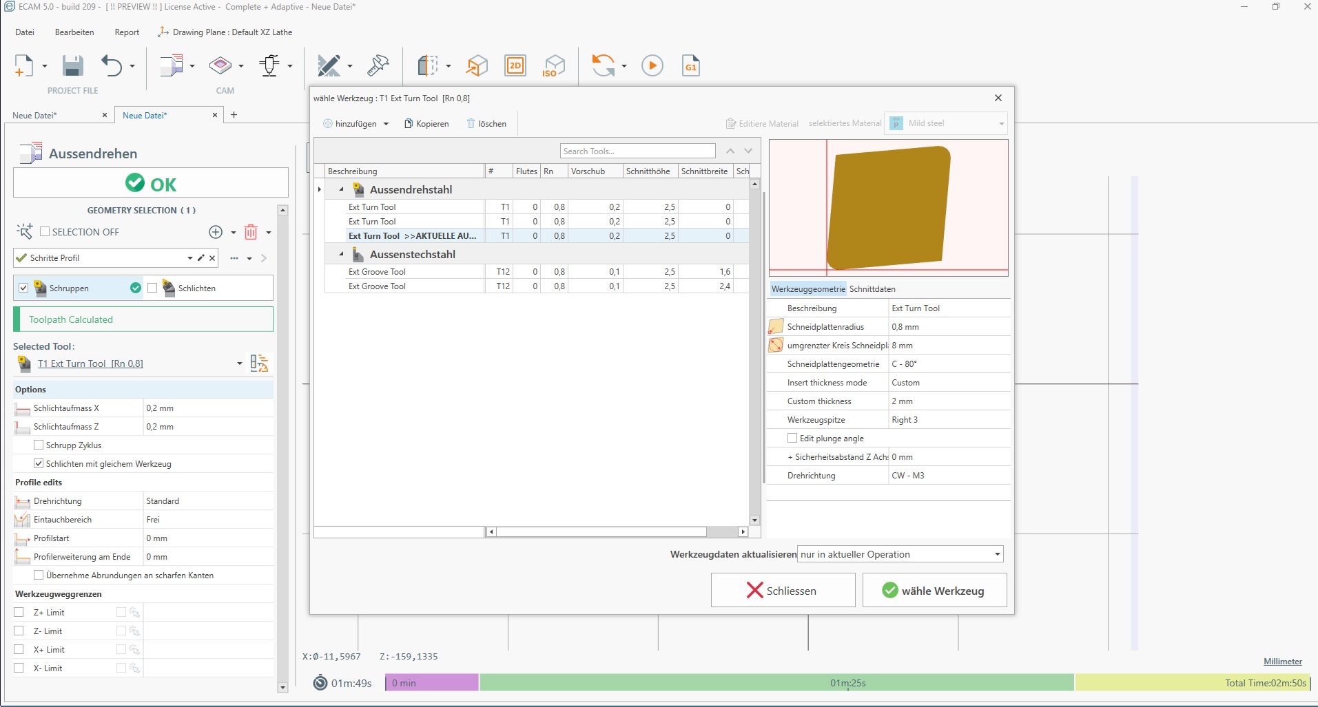 ECAM Drehen und Fräsen V5 Light ECAM Drehen und Fräsen V5 Light