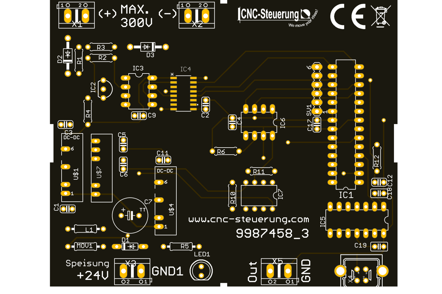 1536-1024-2 THC Höhenregelung "Light" mit USB Schnittstelle
