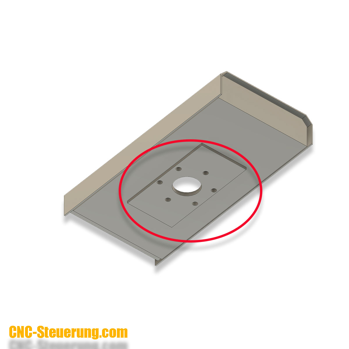 Deckel FP4 Evolution Pro ONE Bedienpult V3 ohne Ausbrüche