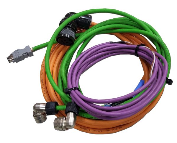 Kabel-B3-System für 1000 und 1500 Watt Motoren mit Bremse